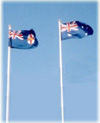 Australian & NSW Flags